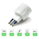 thumbnail image 2 of Pack 4 Adaptador Enchufe Schuko Hembra Eléctrico 10a Sec, 2 of 7