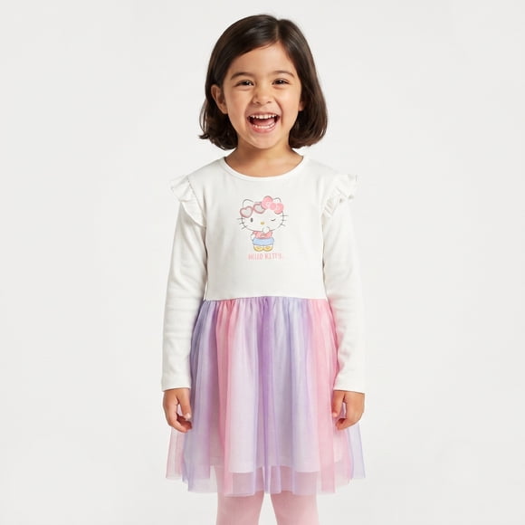 Vestido Tul Niña Hello Kitty Multicolor