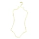 thumbnail image 3 of Bikini Hangers Holder Dress Metal Lingerie Hangers Para Ropa De Dormir Cinturones Hotel Aureate, 3 of 5
