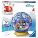 thumbnail image 1 of Pelota de rompecabezas 3D con personajes de Disney de Ravensburger, 72 piezas, 1 of 6
