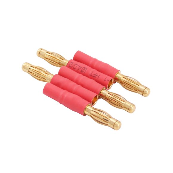 Adaptador BDHI de 4 mm macho a 3,5 mm hembra tipo bala – Pack de 5