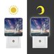 thumbnail image 3 of Suzume Luz nocturna LED con sensor de anochecer a amanecer para dormitorio, baño, pasillo, escaleras - Lámpara LED nocturna de enchufe, 0.5W - 1 pieza, 3 of 6