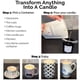 thumbnail image 2 of Kit de velas Phoenix Wick 400 g con aroma a madreselva, 2 of 7