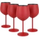 thumbnail image 2 of Pack 2 Copas De Vino Acero Inoxidable 540ml - Rojo, 2 of 4