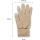 thumbnail image 2 of 6 pares Invierno Guantes, Caliente Tejido a punto Guantes Pantalla táctil Guantes fo Frío Weather, Viento resistente Coldeul Gruesoened Invierno Guantes para mujeres, Small Hands, 2 of 6