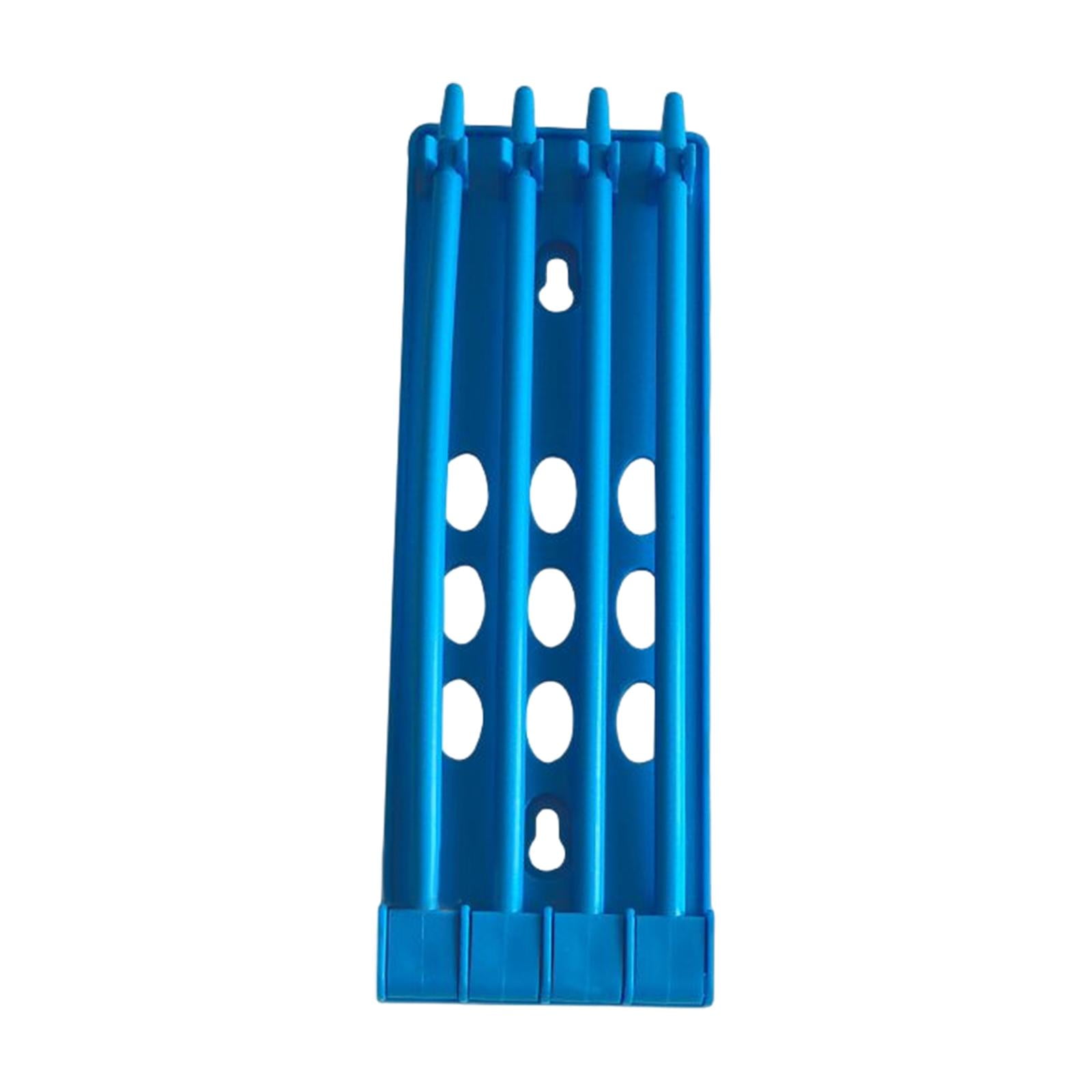 Soporte De Anillo De Pata De Paloma De Carreras Colgado En La Pared Suministros De Entrenamiento De Aves Azul