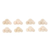 Bothyi - 8 Tarjetas De Hito Para Bebé, Cartel De Anuncio De Nacimiento Para Niño Y Niña, Regalos Para Recién Nacidos