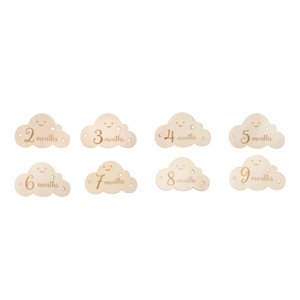 Bothyi - 8 Tarjetas De Hito Para Bebé, Cartel De Anuncio De Nacimiento Para Niño Y Niña, Regalos Para Recién Nacidos