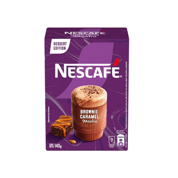 Café Brownie Caramel Caja, 140 g