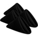 thumbnail image 1 of Servilletas de tela Utopia Home, 24 unidades, 100% poliéster, 43 x 43 cm, color negro, 1 of 9