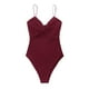 thumbnail image 2 of Body Canalé Escote Torcido violeta S, 2 of 5