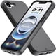 thumbnail image 1 of Funda para teléfono REBEL Air² iPhone 16e MagSafe TPU negra de 6.1 pulgadas, 1 of 6