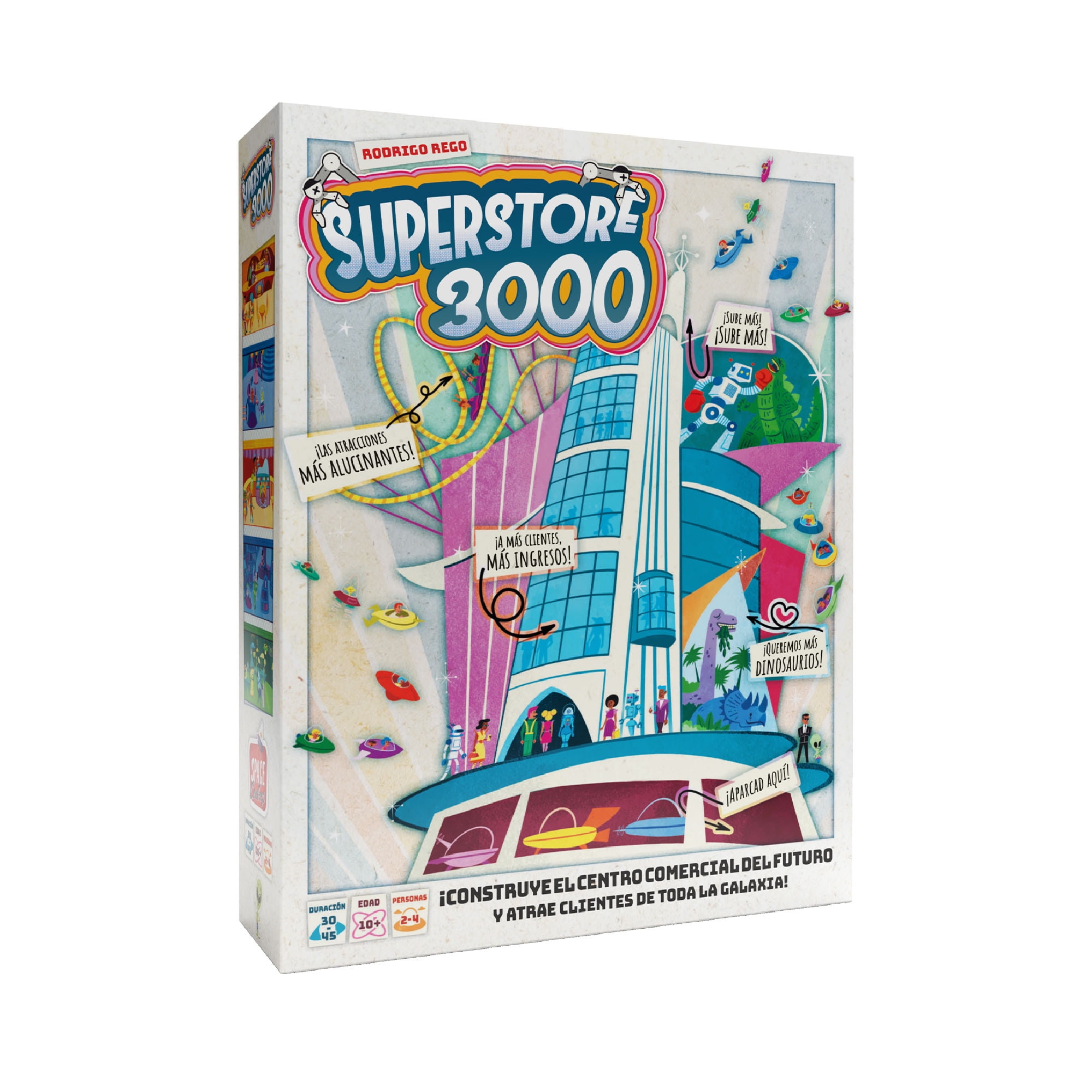 Asmodee - Juego De Mesa Superstore 3000