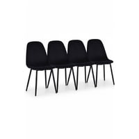 Vitelio - Pack 4 Sillas De Comedor Scoop