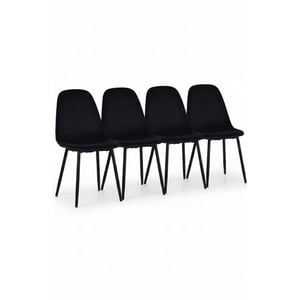 Vitelio - Pack 4 Sillas De Comedor Scoop