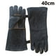 thumbnail image 1 of 1 par de guantes para parrilla extremadamente resistentes al calor, largos, de tamaño universal, guantes para horno, guantes para chimenea para barbacoa, cocina, horno, horno microondas, 1 of 8