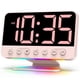 thumbnail image 1 of Reloj despertador digital Odokee Sakura Pink con sonido de 5 alarmas, 1 of 8