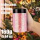 thumbnail image 3 of Glitter Estanoite 160 g Rosa Bebé Iridiscente Chunky, 3 of 7
