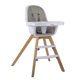 thumbnail image 1 of Silla de Comer Nordic Meal Grey, 1 of 6