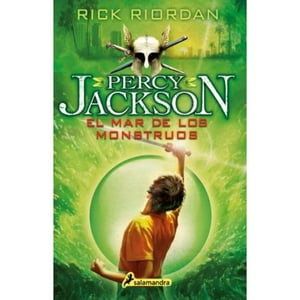 Salamandra Infantil Y Juvenil - Libro Percy J. Dioses Del Olimpo 2 - Mar De Los Monstros