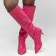 thumbnail image 1 of Bota Cuero Italiana Fucsia taco 5 Cm Talla 39 Mujer, 1 of 3