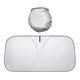 thumbnail image 2 of Parasol Plegable Para Parabrisas De Coche Para Coche, SUV, Camión, Vehículo, Siesta, Dormir, 145 Cm X 80 Cm, 2 of 4