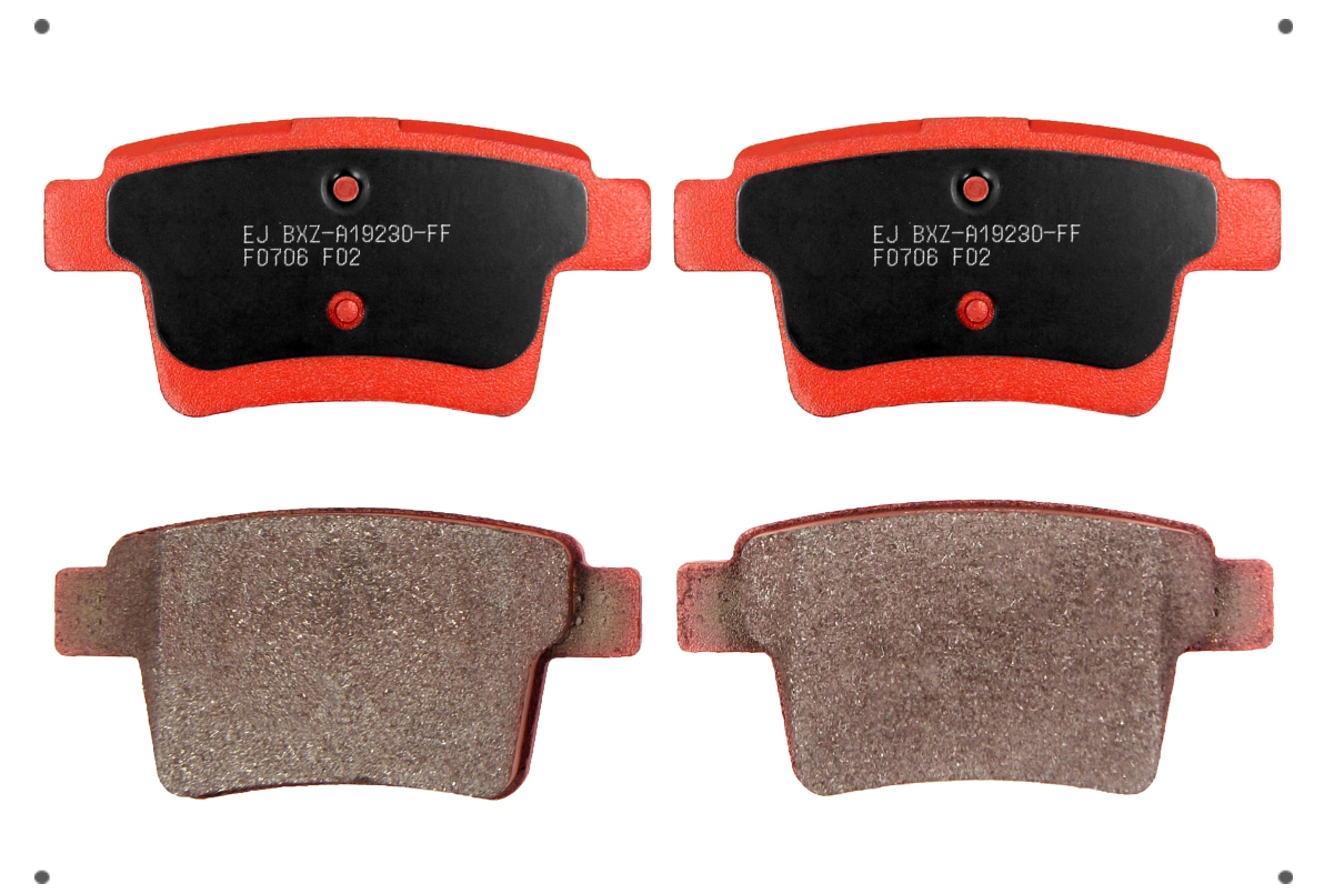 Ital Brakes Pm - Set Pastillas Frenos Ital Brakes Trasera Para Geely Ex7 2013 2016