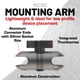 thumbnail image 3 of Brazo de montaje Bulletpoint 2.6, aluminio, doble casquillo de 20 mm, 3 of 6