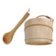 thumbnail image 3 of Accesorios De Madera Para Sauna, Cubo Para Sauna, Cucharón Para Sala De Vapor De 6 Litros, 2 Uds., 3 of 5