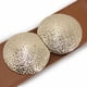 thumbnail image 2 of Cinturón Mujer Elasticado Ancho Hebilla Círculos Martillados beige Talla Única, 2 of 3