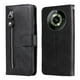 thumbnail image 1 of Funda con Cremallera para Realme 11 Pro Plus, Carcasa Cartera de Cuero PU con Soporte y Tarjetero, 1 of 6