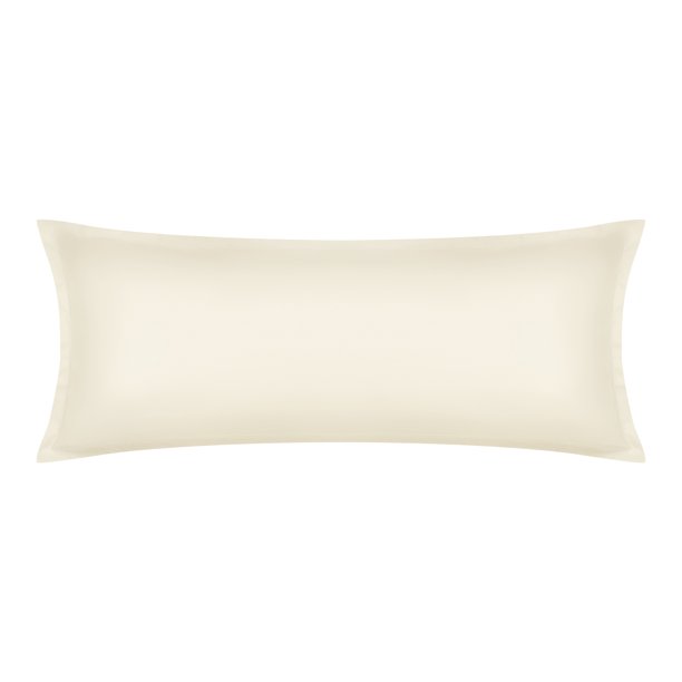 REGALWOVEN 1 Pcs Fundas de Almohada para Cabello y Piel Transpirables, Fundas de Almohada Refrigerantes Amarillo Claro Queen