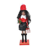 Bothyi - Adorno De Cascanueces De 38 Cm De Alto Hecho A Mano Para Fiestas En El Salón O El Jardín