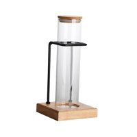 Bothyi - Estante De Exhibición De Té Para El Hogar Botella De Vidrio Estante De Especias Para Té