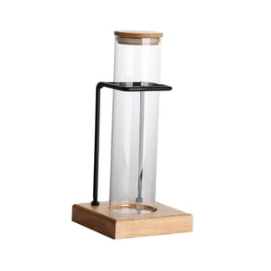 Bothyi - Estante De Exhibición De Té Para El Hogar Botella De Vidrio Estante De Especias Para Té