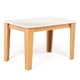 thumbnail image 4 of Mesa de Comedor Elegante Estela Rectangular Blanco, 4 of 6
