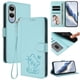 thumbnail image 2 of Funda de Gato tipo Libro para Samsung Galaxy S25 Edge, Verde Claro, 2 of 6