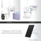 thumbnail image 5 of Cámaras de seguridad solares Kittyhok 2K Ultra HD PT, 4 unidades con NVR, 5 of 7