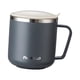 thumbnail image 1 of Tazas De Café De Acero Inoxidable 304, Taza Para Beber Sellada, Taza De Agua De 400ml Para El Hogar, Gris, 1 of 3