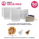 thumbnail image 2 of Recipiente para tartas Stock Your Home, 50 unidades, 1 compartimento, 2 of 7