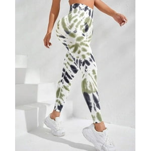 Flix Spa - Calzas Deportivas Push Up Mujer Estampado Manchado