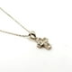 thumbnail image 1 of Collar Religioso con una Cruz de 10mm con Circones de Plata 925, 1 of 2