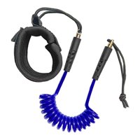 Magideal - Correa Para Tabla De Surf, Correa Para La Muñeca, Correa Para Tabla De Paddle Enrollada, Correa De Cuerda De Seguridad Para Esquí Acuático, Barco De Azul