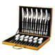 thumbnail image 2 of Set De Servicios Acero Inoxidables Plateado 24 pcs, 2 of 3