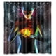 thumbnail image 1 of Cortina de ducha con diseño de unicornio, nebulosa, galaxia y espacio, con ganchos, tamaño 60 x 72 pulgadas, 1 of 3