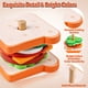 thumbnail image 4 of Sandwich Sorting & Stacking Wooden Toys, Hand-eye Coordination Training Toy, Educational Preschool Toys, 4 of 4