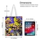 thumbnail image 5 of Splatoon Bolso de tela con estampado de lienzo para mujer, bolsa de compras reutilizable y estética, con cremallera interior, regalo para mujer,40*45cm., 5 of 6