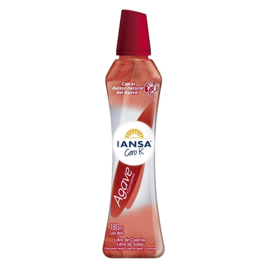 Endulzante Líquido Agave Y Sucralosa Botella 180 ml Iansa Cero K