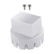 thumbnail image 1 of Adaptador De Bajante Universal Para Tubería De Paisaje, Tubería Corrugada Para Exteriores, Blanca, 2 Pulgadas X 3 Pulgadas, 1 of 5