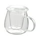 thumbnail image 1 of Taza De Té De Vidrio Con Infusor, Taza De Té De Vidrio Para Bebidas De Té De Hojas Sueltas, Regalos Para Papá, 350ml, 1 of 2